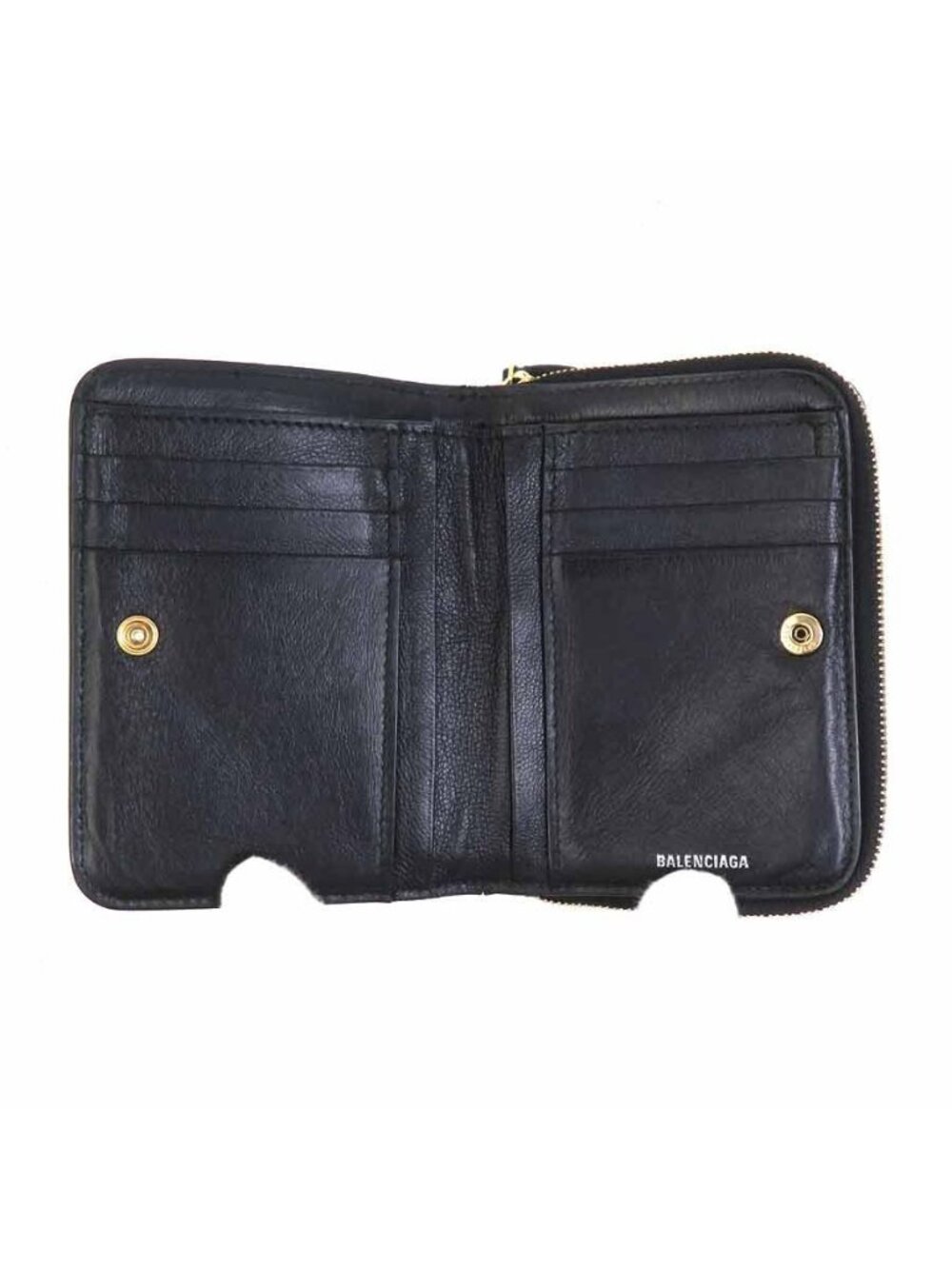 Balenciaga Bifold Wallet Black - Picture 5 of 10
